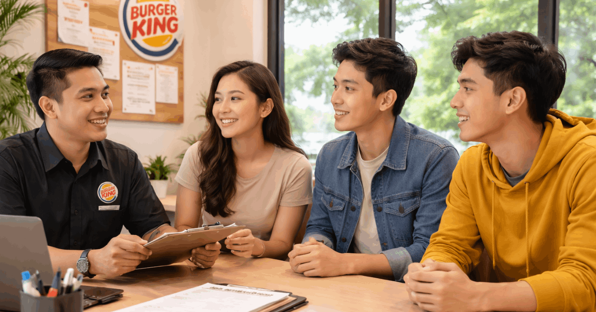 Cómo postularse a ofertas de empleo en Burger King