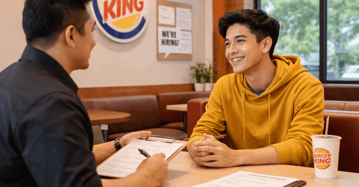 Cómo postularse a ofertas de empleo en Burger King